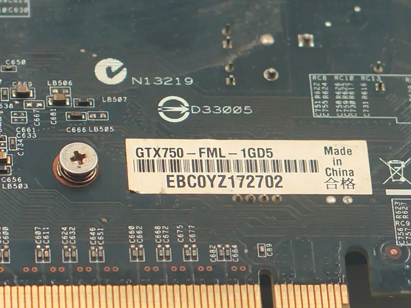 Grafická karta ASUS GTX750 1GB 128Bit GDDR5